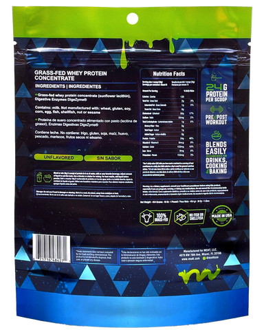 ProGainz Whey Protein Unflavored (15 Servings)