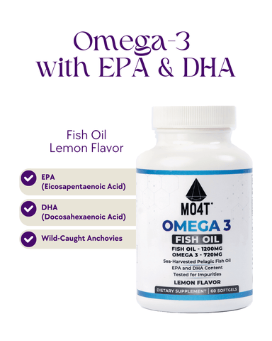 Omega-3 with EPA and DHA: For heart, brain and immune system
