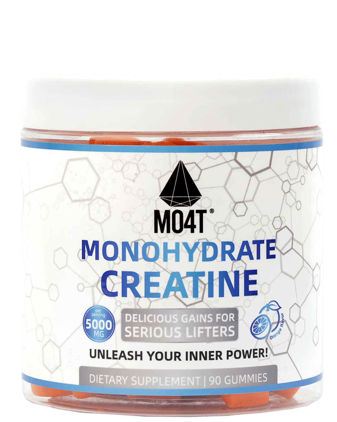 Creatine Monohydrate Gummies (Orange Flavor)