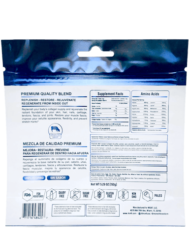 Hydrolyzed Collagen Peptides (15 Servings)