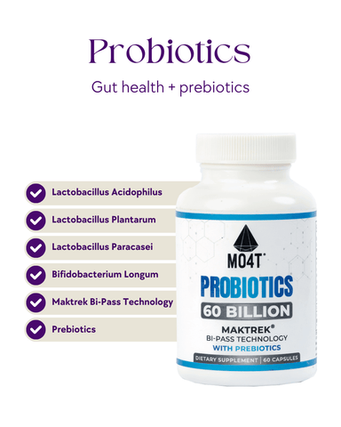 Probiotics: Gut health + prebiotics