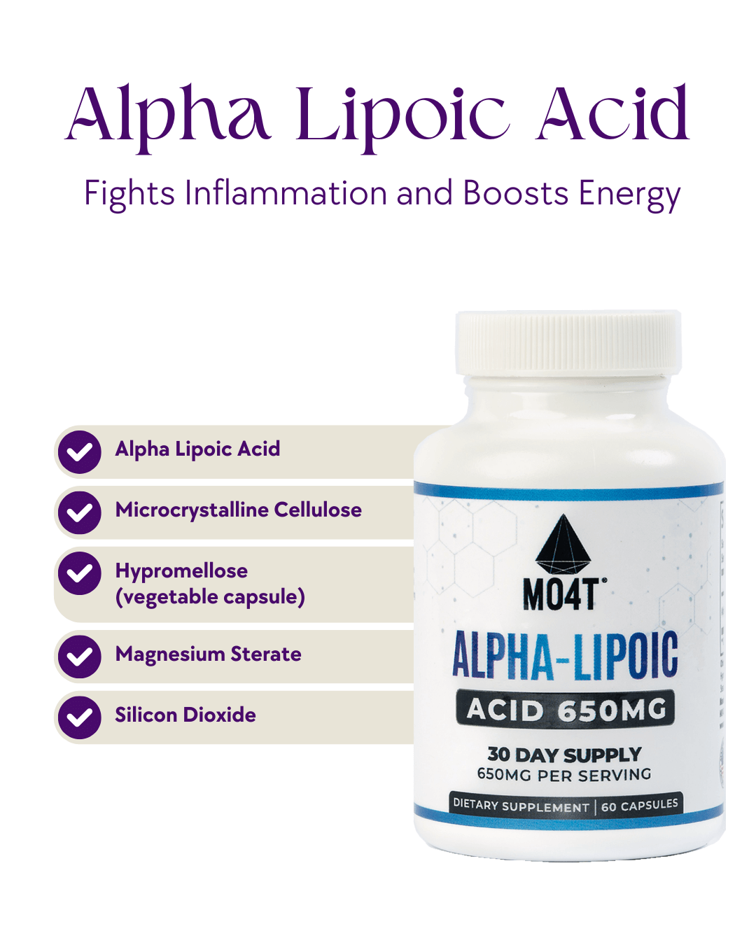Alpha Lipoic Acid: Fights Inflammation and Boosts Energy