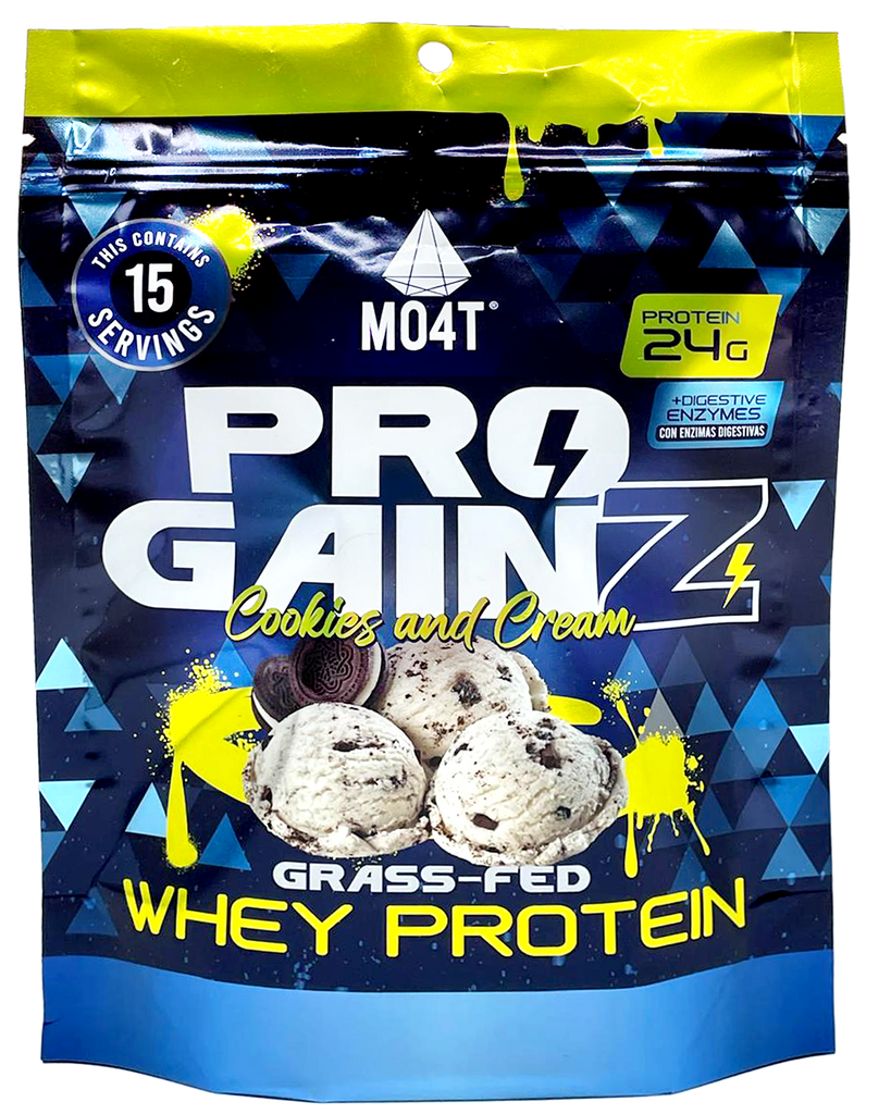 ProGainz Whey Protein Cookies & Cream (15 Servings)