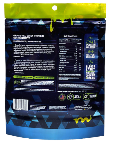 ProGainz Whey Protein Cookies & Cream (15 Servings)