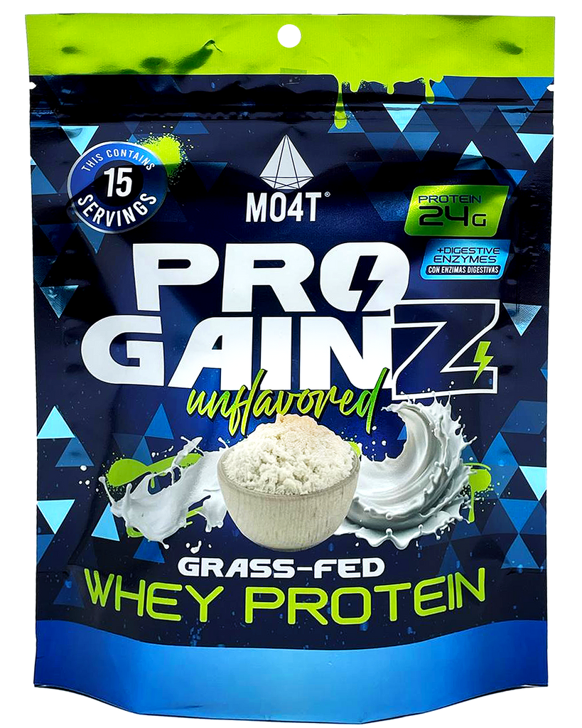 ProGainz Whey Protein Unflavored (15 Servings)
