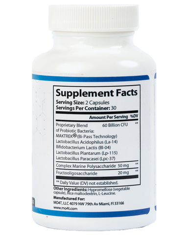 Probiotics: Gut health + prebiotics