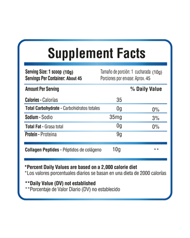 Péptidos de Colágeno Hidrolizado | Pack Familiar 90 Serv.