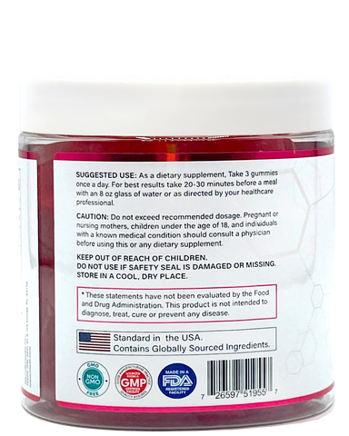 Creatine Monohydrate Gummies (Strawberry Flavor)