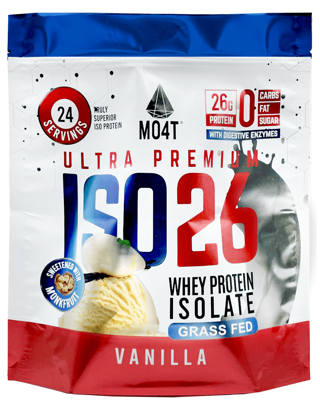 ISO26 Whey Protein Vanilla (24 servings)