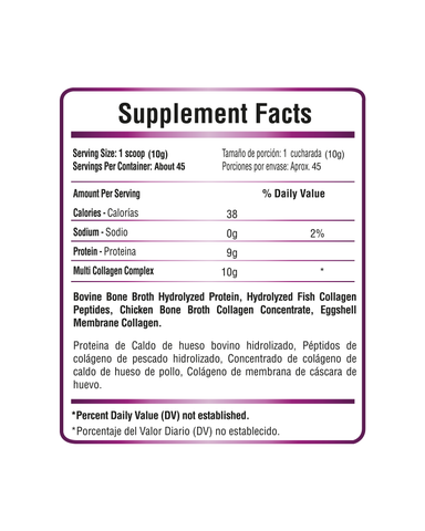 Multi Collagen Premium: Powder Pouch (45 servings)