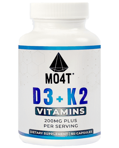 Vitamin D3 + K2: Bone health support